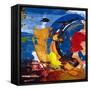 Abstract Painting-AZdesign-Framed Stretched Canvas