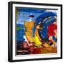 Abstract Painting-AZdesign-Framed Art Print