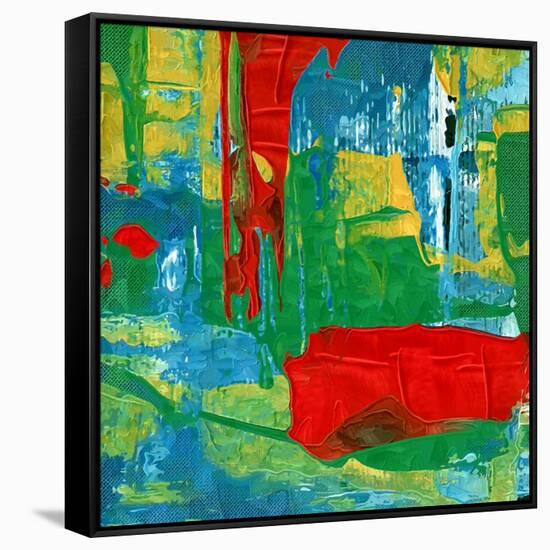 Abstract Painting-Andriy Zholudyev-Framed Stretched Canvas