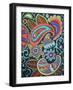 Abstract Paisley-Karla Gerard-Framed Giclee Print