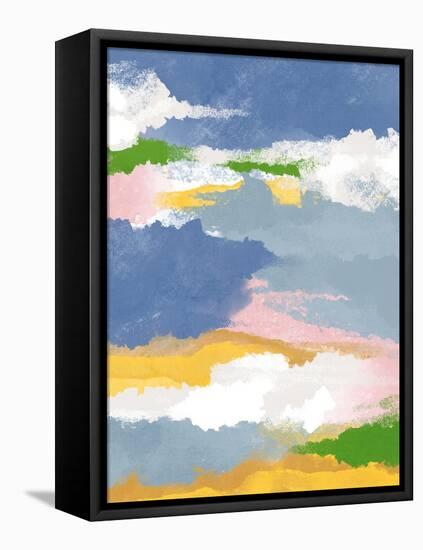 Abstract Paradise 2-Marcus Prime-Framed Stretched Canvas