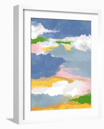 Abstract Paradise 2-Marcus Prime-Framed Art Print