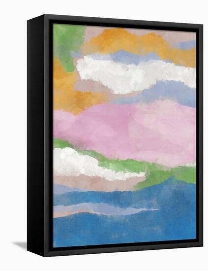 Abstract Paradise-Marcus Prime-Framed Stretched Canvas