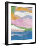 Abstract Paradise-Marcus Prime-Framed Art Print