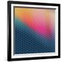 Abstract Patten Background-melking-Framed Art Print