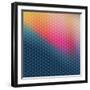 Abstract Patten Background-melking-Framed Art Print