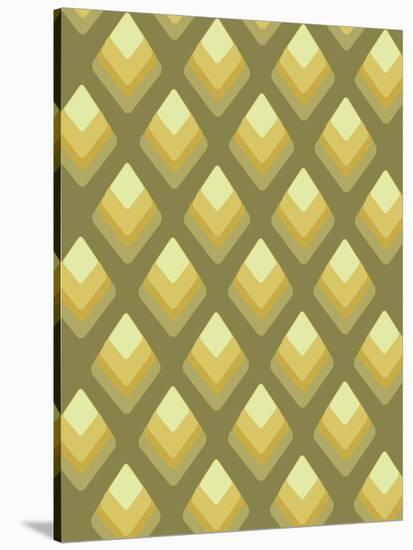 Abstract Pattern Green-Whoartnow-Stretched Canvas