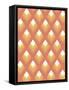 Abstract Pattern Peach-Whoartnow-Framed Stretched Canvas