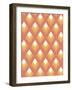 Abstract Pattern Peach-Whoartnow-Framed Giclee Print