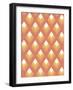 Abstract Pattern Peach-Whoartnow-Framed Giclee Print