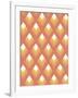 Abstract Pattern Peach-Whoartnow-Framed Giclee Print