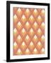 Abstract Pattern Peach-Whoartnow-Framed Giclee Print