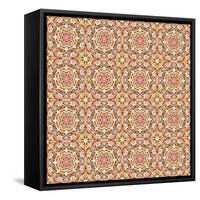 Abstract Pattern Seamless-Sayanny-Framed Stretched Canvas