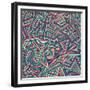 Abstract Pattern-Magnia-Framed Premium Giclee Print