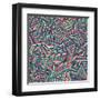 Abstract Pattern-Magnia-Framed Art Print