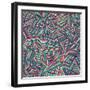 Abstract Pattern-Magnia-Framed Art Print