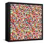 Abstract Pattern-Magnia-Framed Stretched Canvas