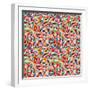 Abstract Pattern-Magnia-Framed Art Print