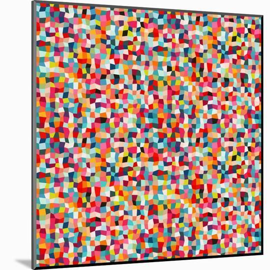 Abstract Pattern-Magnia-Mounted Art Print