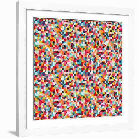 Abstract Pattern-Magnia-Framed Art Print