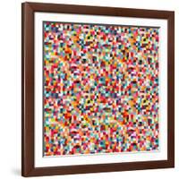 Abstract Pattern-Magnia-Framed Art Print