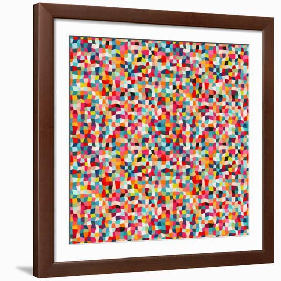 Abstract Pattern-Magnia-Framed Art Print