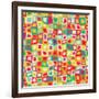 Abstract Pattern-Magnia-Framed Art Print