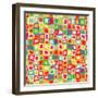 Abstract Pattern-Magnia-Framed Art Print