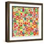 Abstract Pattern-Magnia-Framed Art Print