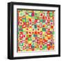 Abstract Pattern-Magnia-Framed Art Print