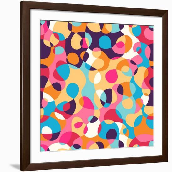 Abstract Pattern-Magnia-Framed Art Print