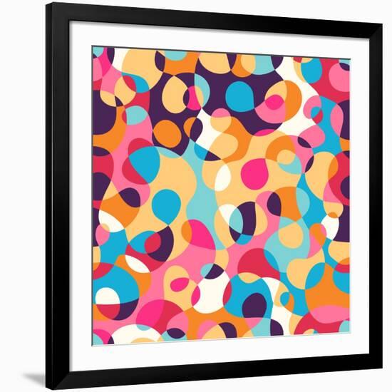 Abstract Pattern-Magnia-Framed Art Print