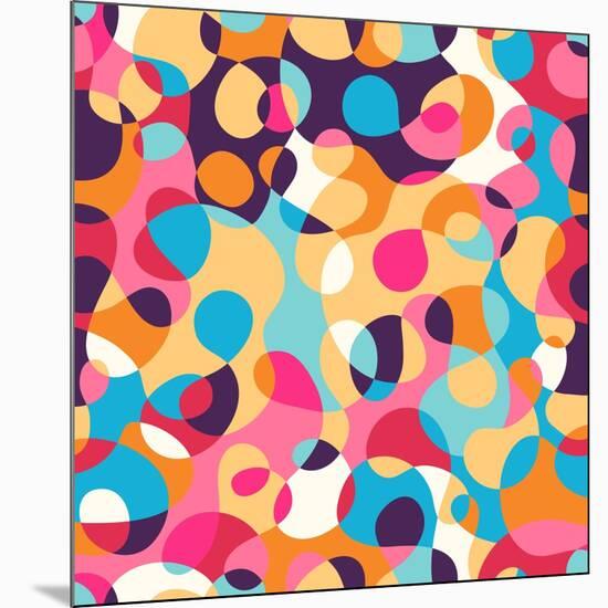 Abstract Pattern-Magnia-Mounted Art Print