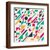 Abstract Pattern-Magnia-Framed Art Print