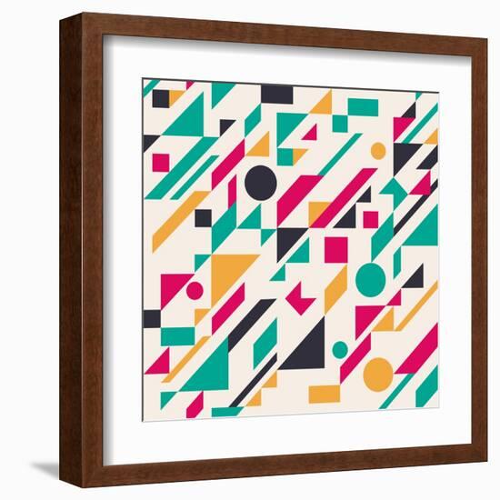 Abstract Pattern-Magnia-Framed Art Print