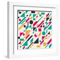 Abstract Pattern-Magnia-Framed Art Print