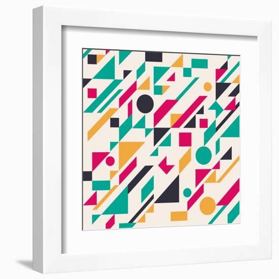 Abstract Pattern-Magnia-Framed Art Print