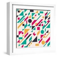 Abstract Pattern-Magnia-Framed Art Print