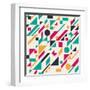 Abstract Pattern-Magnia-Framed Art Print