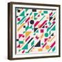 Abstract Pattern-Magnia-Framed Art Print