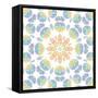 Abstract Pattern-Dink101-Framed Stretched Canvas