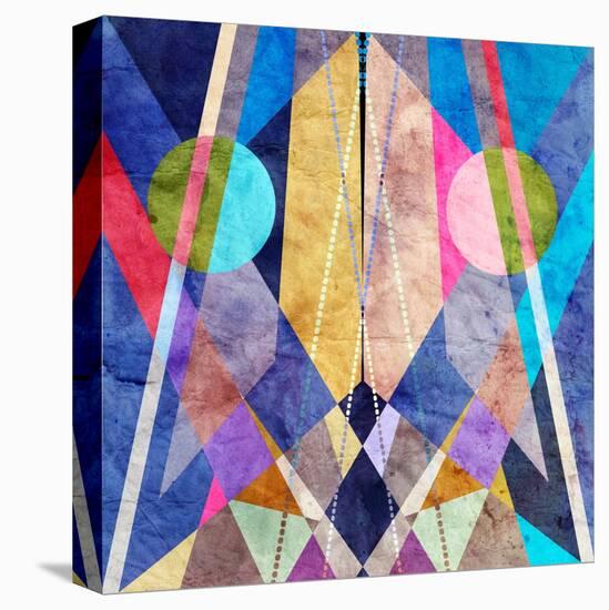 Abstract Pattern-Tanor-Stretched Canvas
