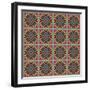 Abstract Pattern-Sayanny-Framed Art Print