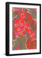 Abstract Pattern-Found Image Press-Framed Giclee Print