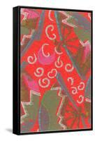Abstract Pattern-Found Image Press-Framed Stretched Canvas