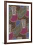 Abstract Pattern-Found Image Press-Framed Giclee Print