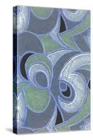 Abstract Pattern-Found Image Press-Stretched Canvas