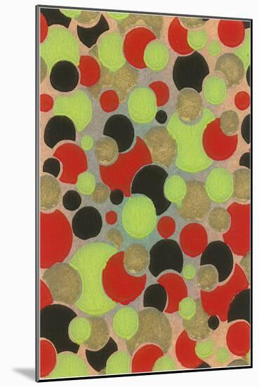 Abstract Pattern-Found Image Press-Mounted Giclee Print