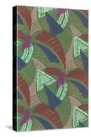 Abstract Pattern-Found Image Press-Stretched Canvas