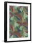 Abstract Pattern-Found Image Press-Framed Giclee Print